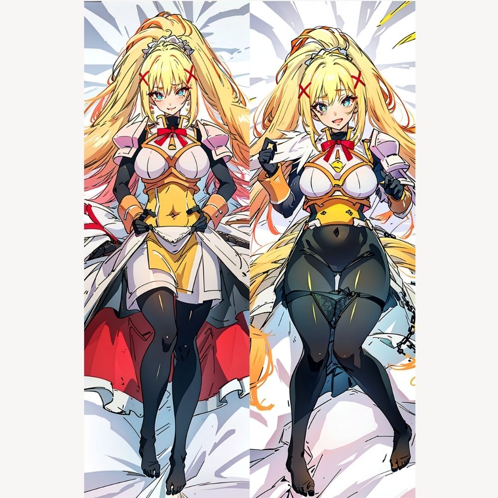 Dakimakura Darkness in Strumpfhosen und Culotte