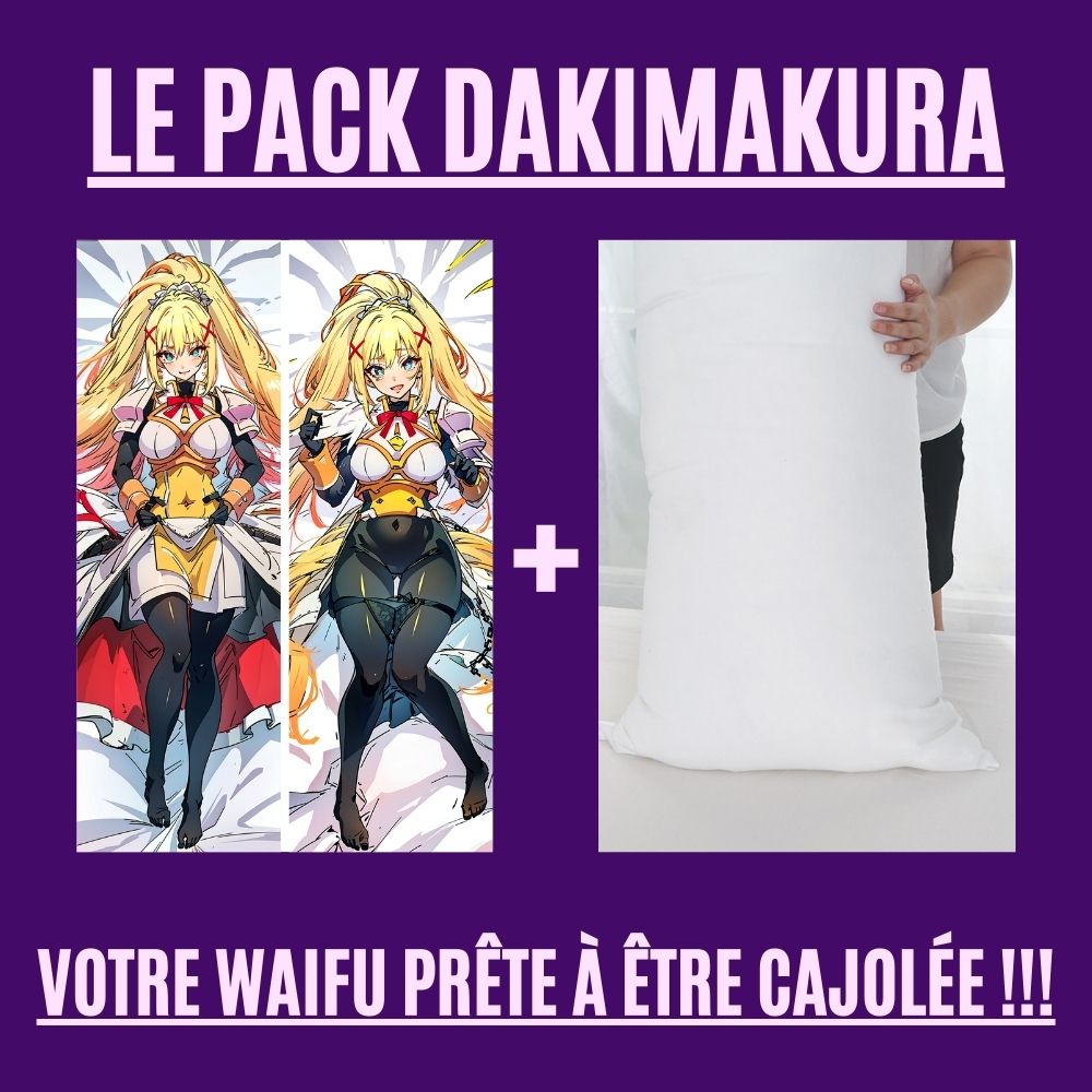 Dakimakura Darkness in Strumpfhosen und Culotte