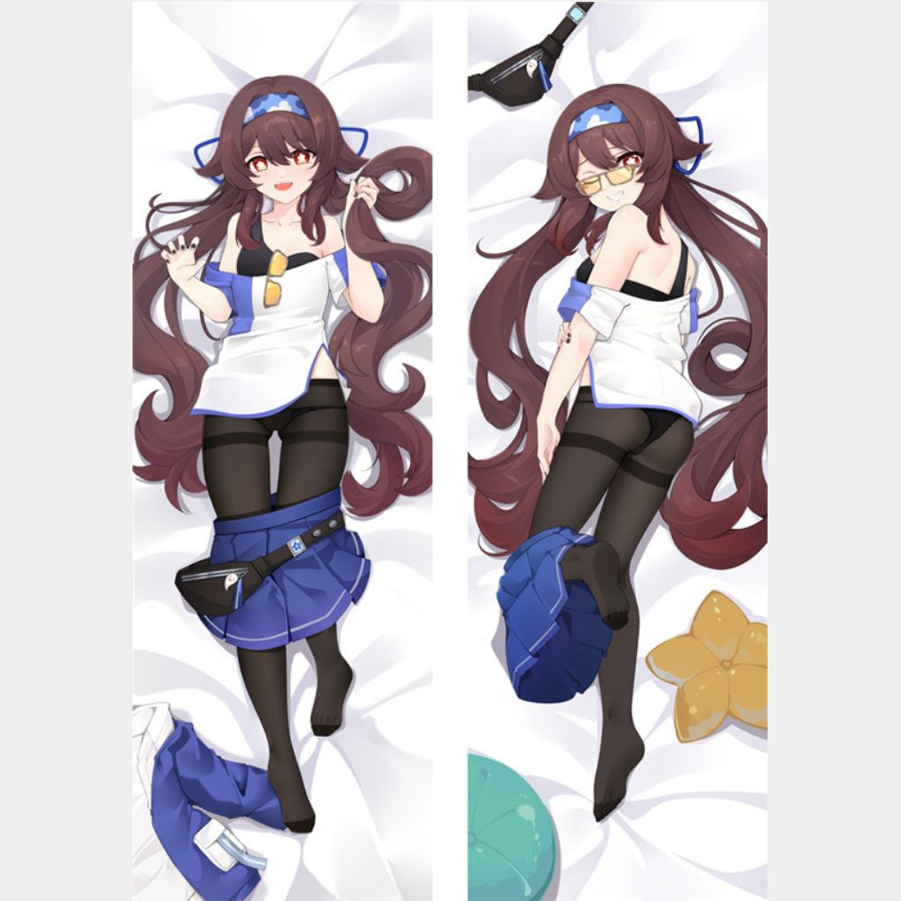 Dakimakura Hu Tao Lunettes Et Hot