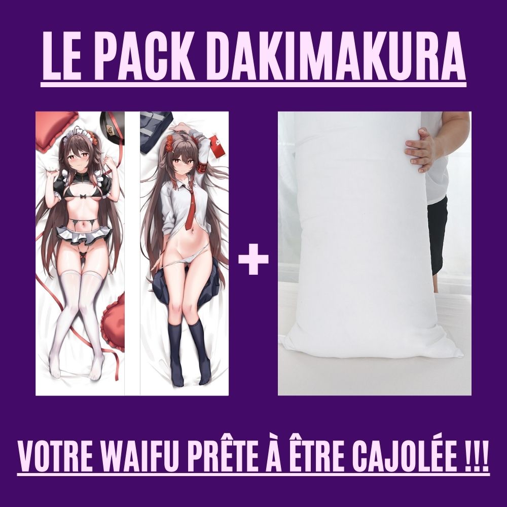 Dakimakura Hu Tao Maid