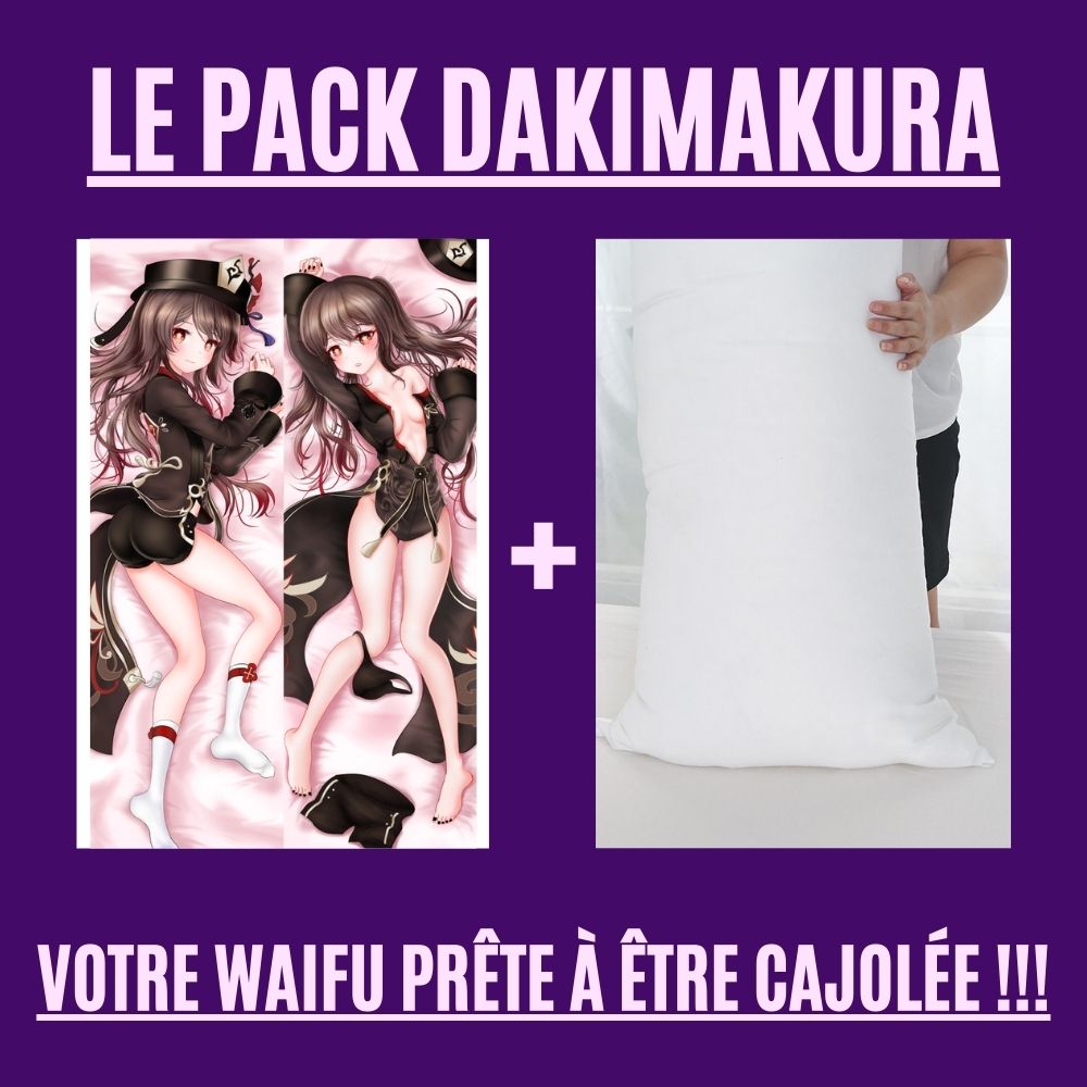 Dakimakura Hu Tao halb nackt