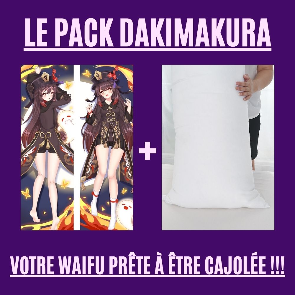 Dakimakura Hu Tao Flammen