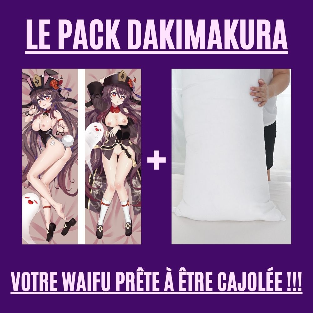 Dakimakura Hu Tao Bunny Girl Hentai